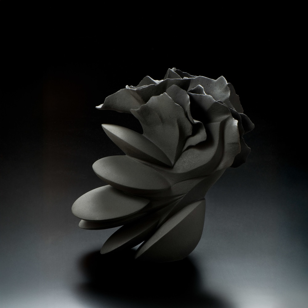 Fujino Sachiko - Imagery '25-6 - Artworks - Joan B Mirviss LTD | Japanese Fine Art | Japanese Ceramics