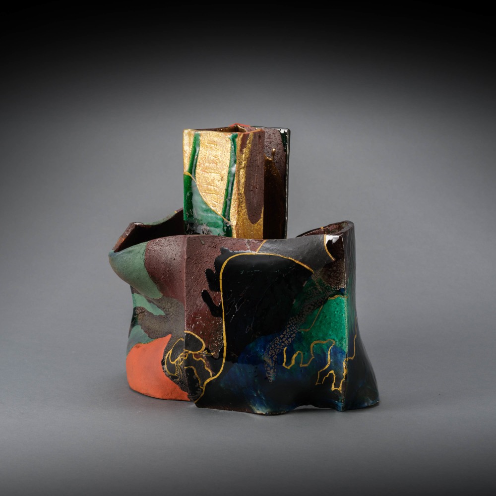 Nakamura Takuo - Vessel that is not a Vessel - Artworks - Joan B Mirviss LTD | Japanese Fine Art | Japanese Ceramics