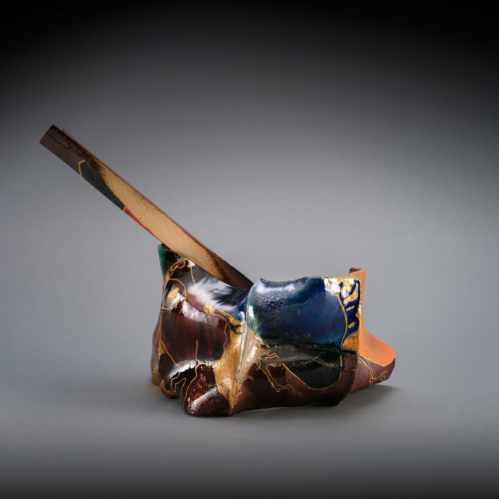 Nakamura Takuo - Vessel that is not a Vessel - Artworks - Joan B Mirviss LTD | Japanese Fine Art | Japanese Ceramics