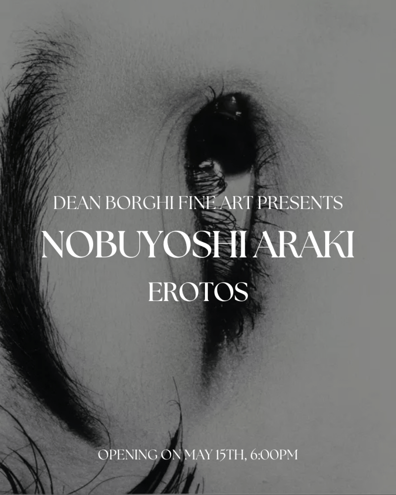 Dean Borghi Fine Art &amp; Rudolf Budja Gallery Present: Nobuyoshi Araki's Erotos