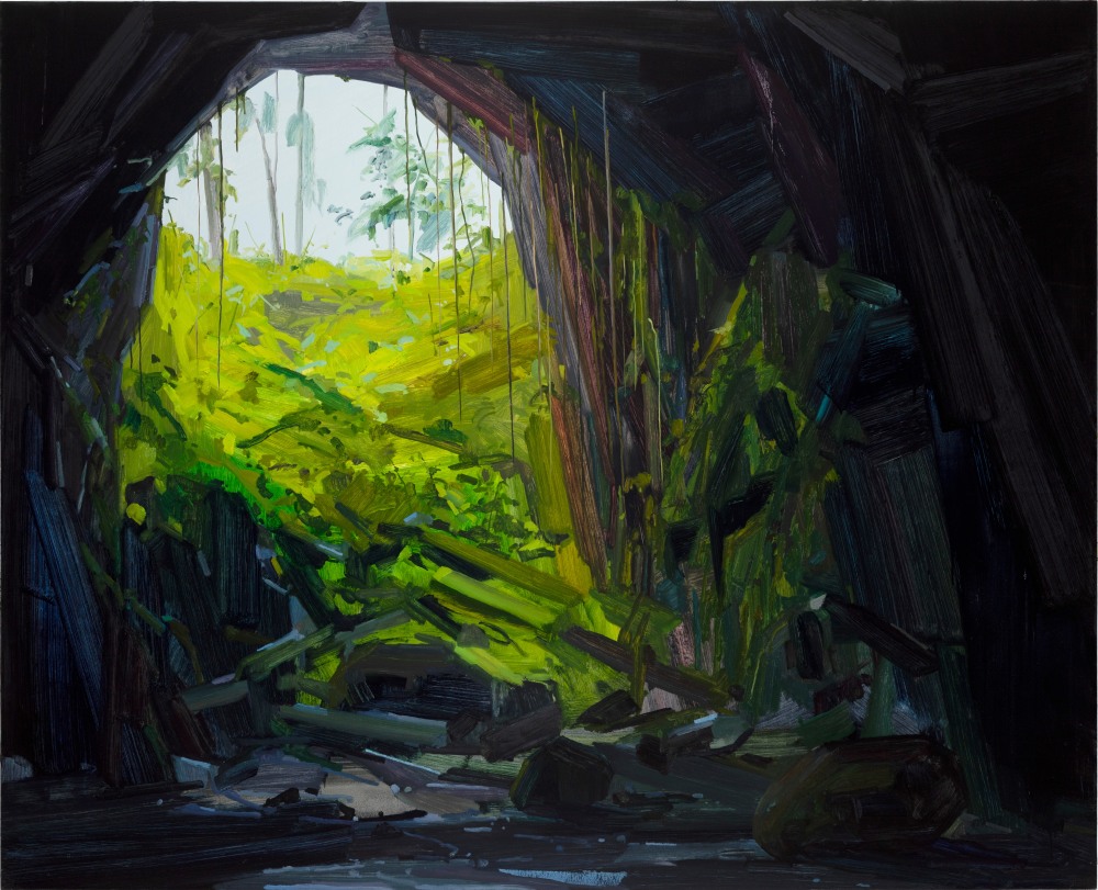 Cave, 2018 Oil on canvas