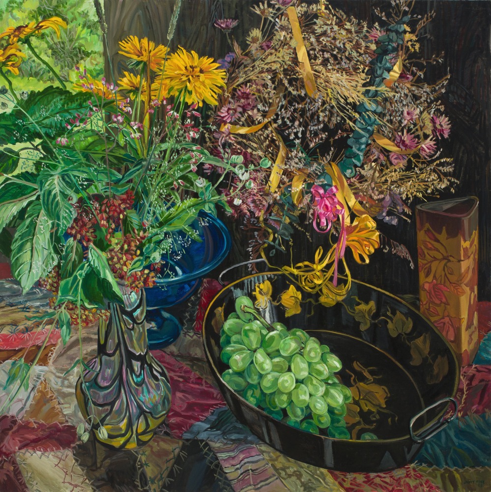 Wreath, 2002, Oil on canvas