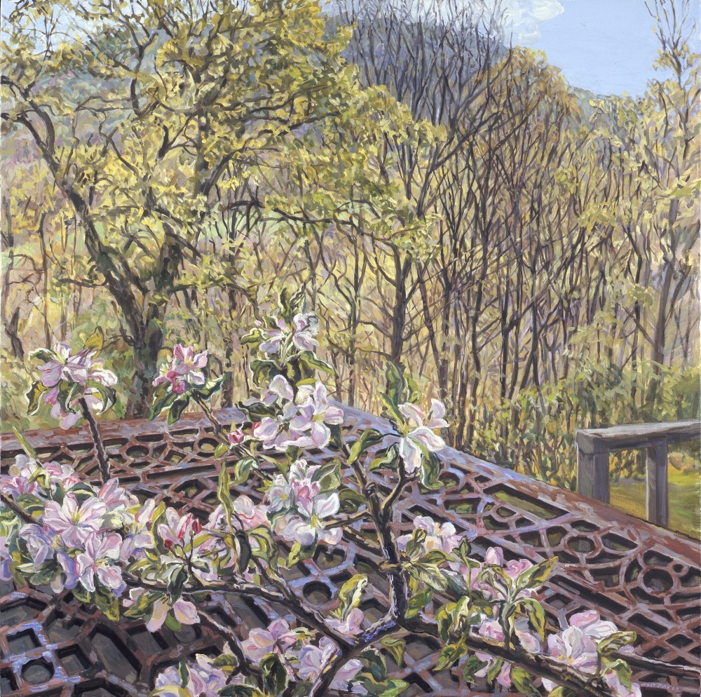 Apple Blossoms/Spring Trees, 2008, Oil on canvas