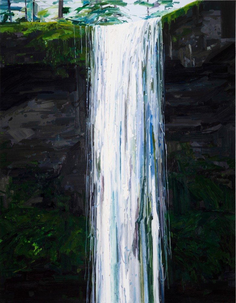 Waterfall, 2018 Oil on canvas