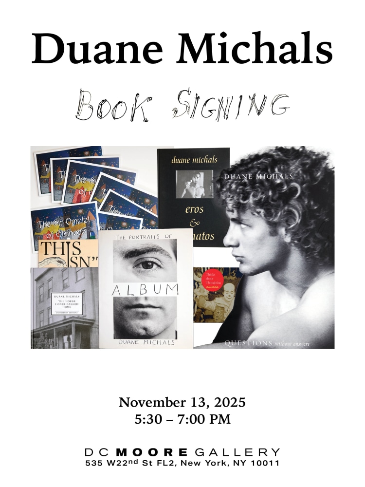 Book Signing with Duane Michals