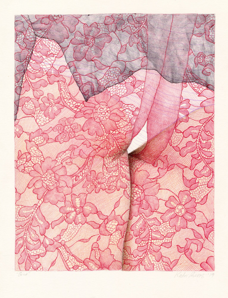 Work on paper by Katarina Riesing