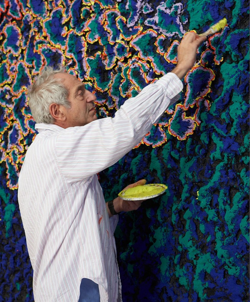 Nabil Nahas in his New York Studio