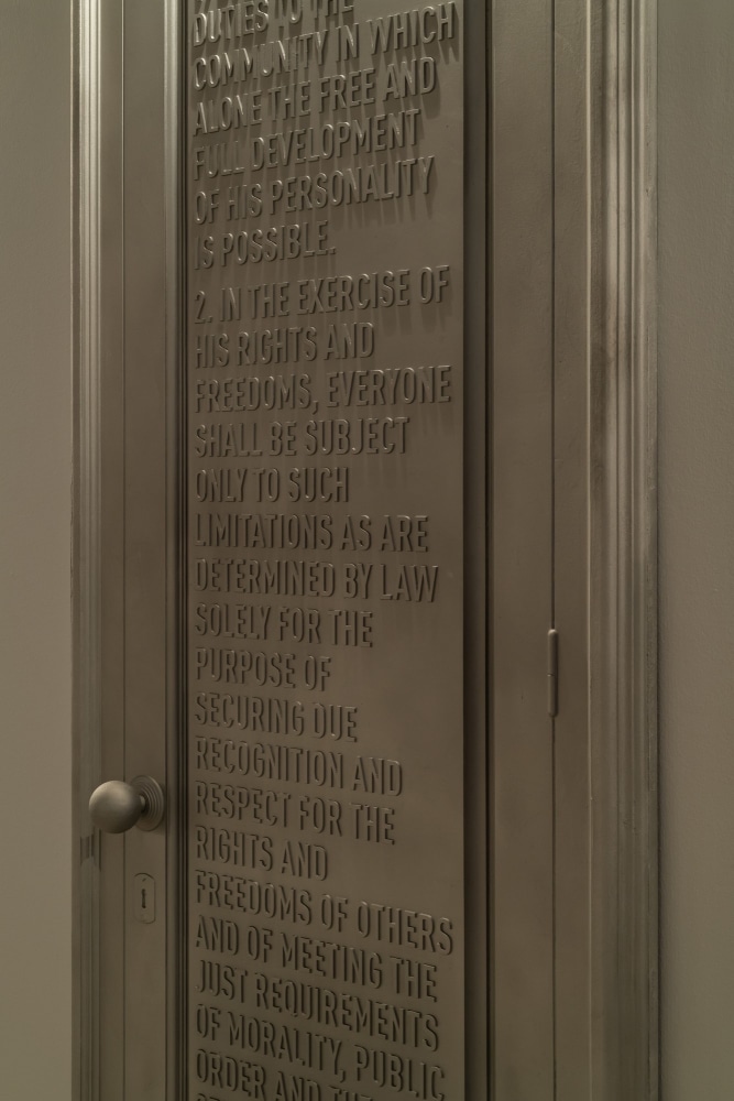 Installation view of Jaume Plensa: Forgotten Dreams, 2023, GRAY Chicago
