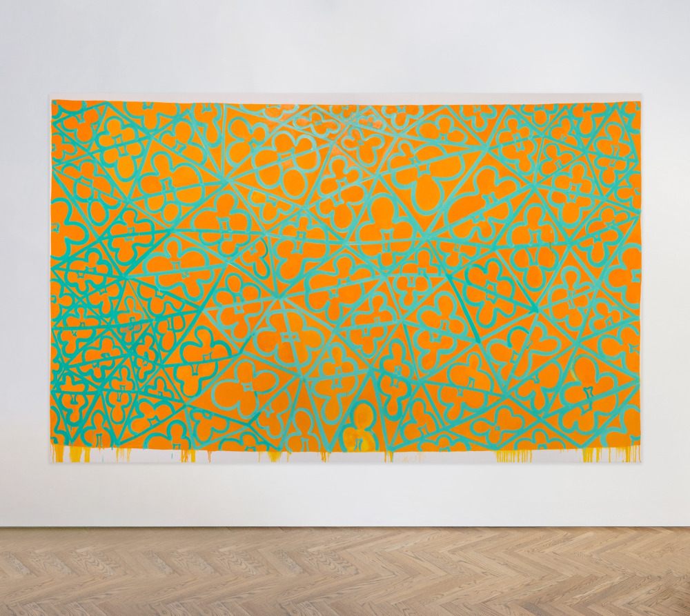Vitamin C, 2025
Oil on canvas
90 &amp;times; 144 inches (228.6 &amp;times; 365.8 cm)