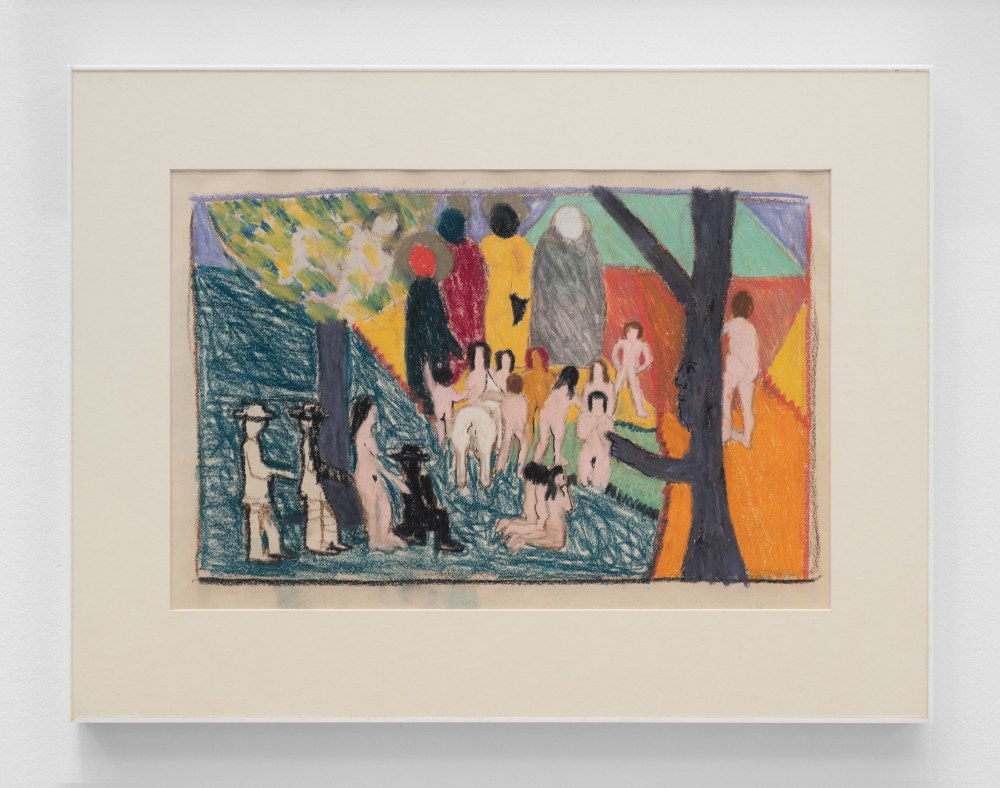 Bob Thompson, Gathering, 1961

Exhibited in the inaugural exhibition at Richard Gray Gallery, 1963