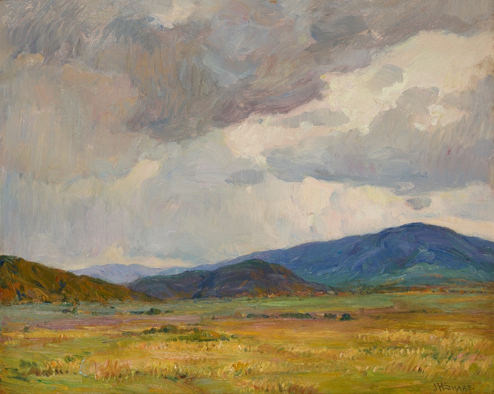 Joseph Henry Sharp (1859-1953), Storm Clouds, Taos Landscape