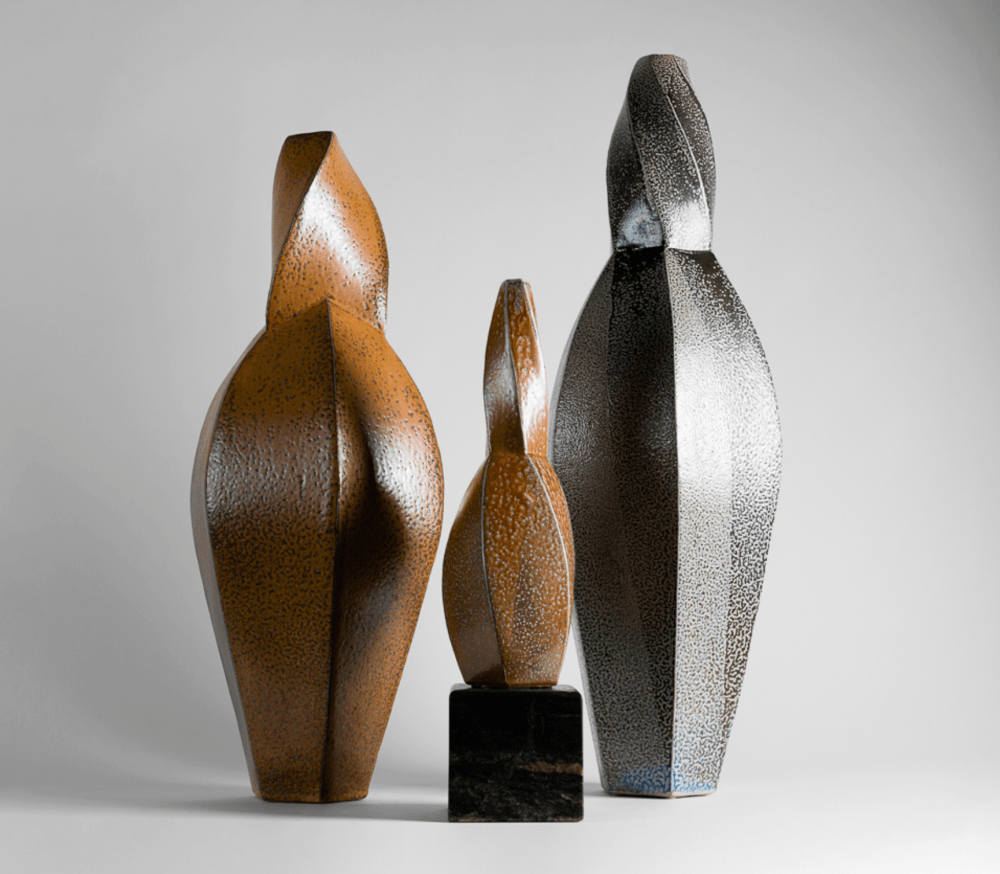birck trio of vases