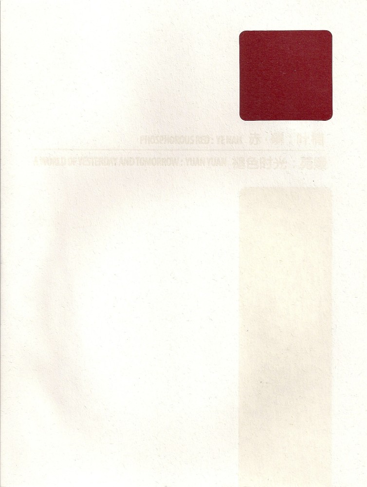 Phosphorous Red: Ye Nan / A World of Yesterday and Tomorrow: Yuan Yuan -  - Catalogue / Shop - Chambers Fine Art