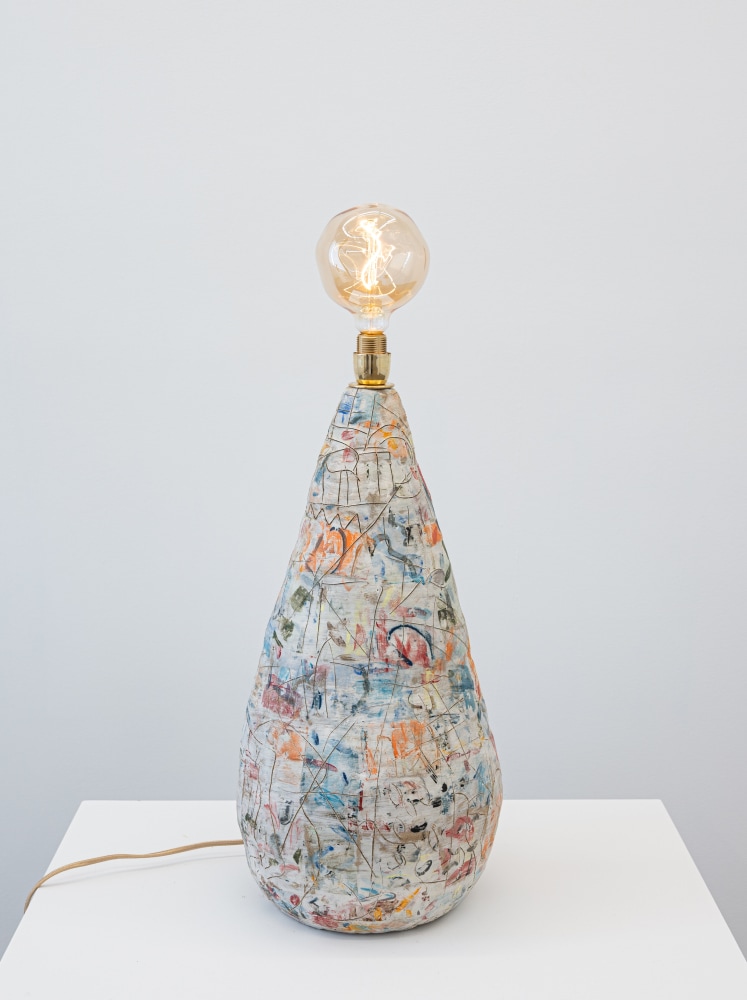 Ceramic Lamp by Lauren Elder