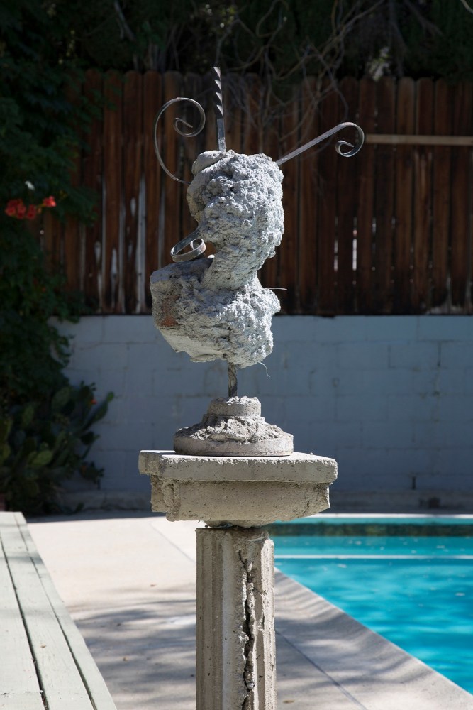 Josh Callaghan, &quot;Bust Grotesque with Column,&quot; 2019