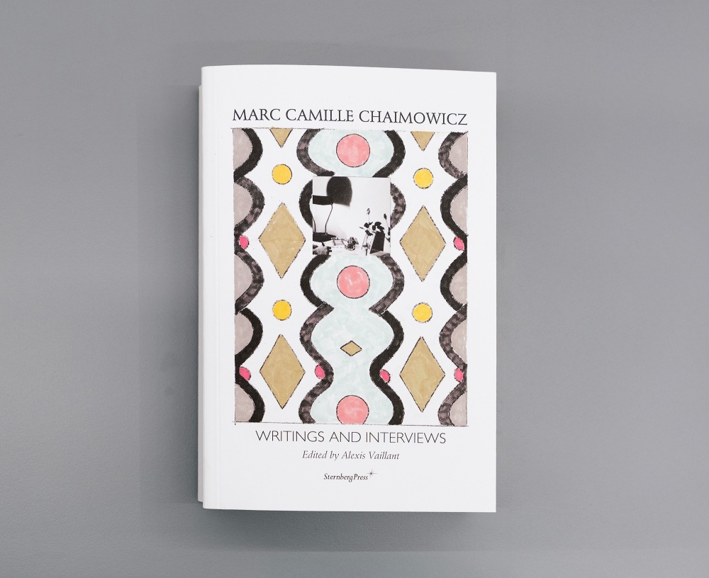 MARC CAMILLE CHAIMOWICZ - WRITINGS AND INTERVIEWS