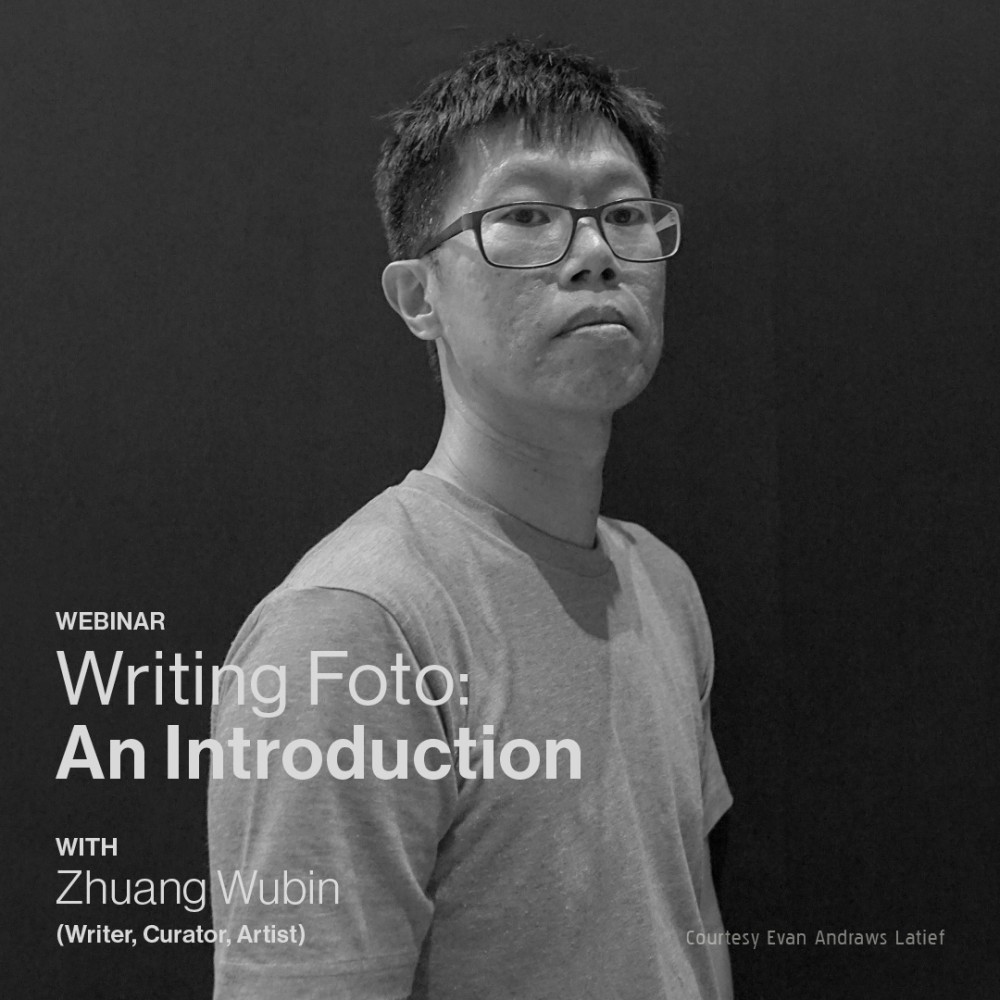 "Writing Foto: An Introduction" webinar poster