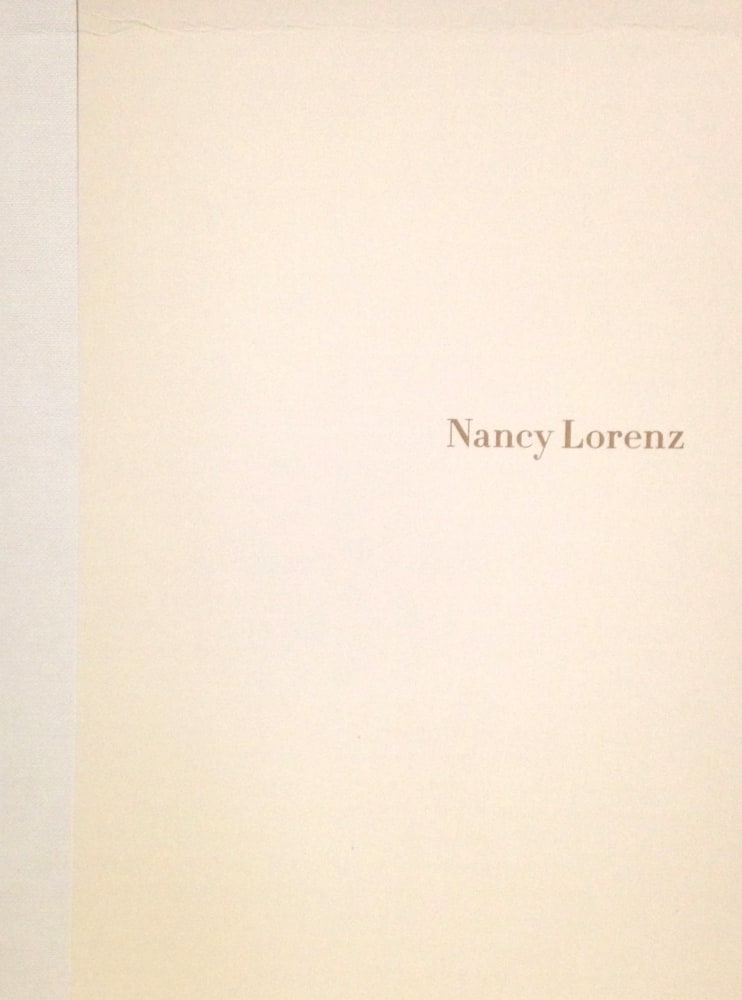 NANCY LORENZ -  - Publications-Old - Morgan Lehman Gallery