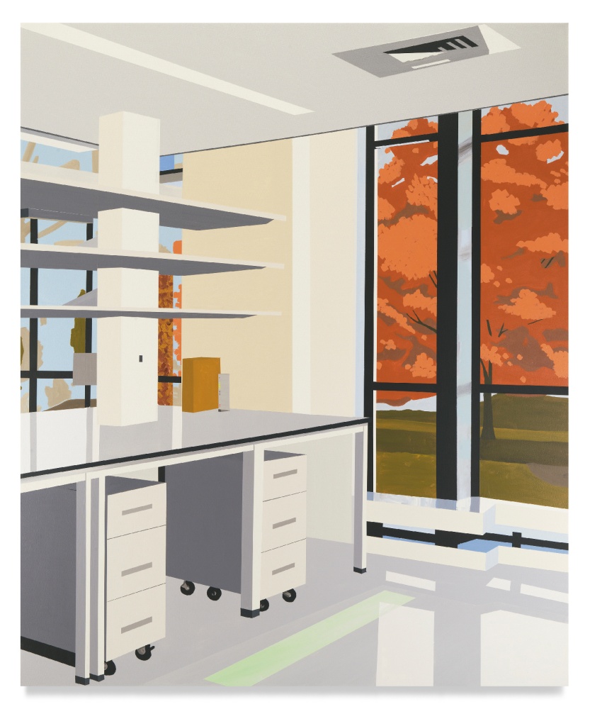Moderna, 2021, Acrylic on canvas, 72 1/2 x 60 inches,

184.2 x 152.4 cm