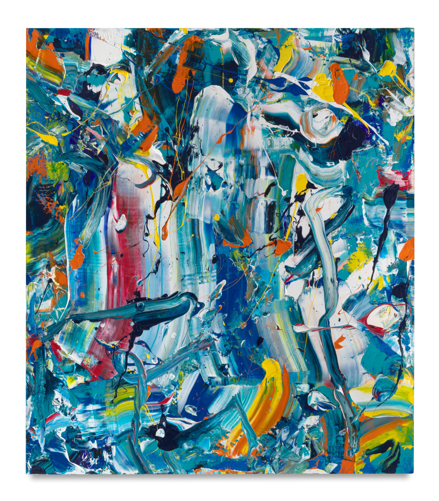 Michael Reafsnyder, Sherbert Way, 2023,
Acrylic on linen, 60 x 52 inches, 152.4 x 132.1 cm