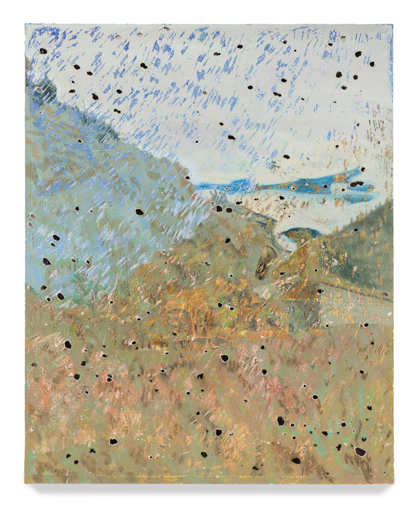 rains schoolhouse, rains schoolhouse, 2019, Oil on canvas, 60 &amp;times; 48 inches. Courtesy of the artist.&amp;nbsp;