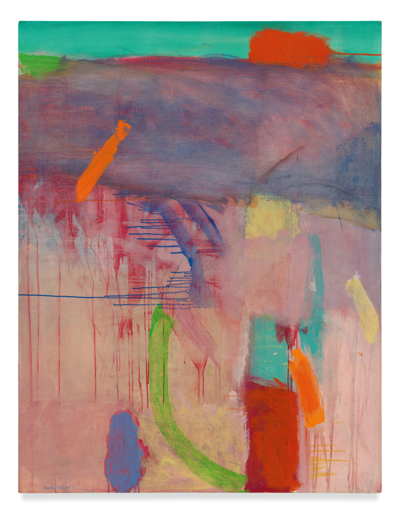 Defiant of a Road, 1972, Oil on canvas
52 1/4 x 40 1/4 inches, 132.7 x 102.2 cm