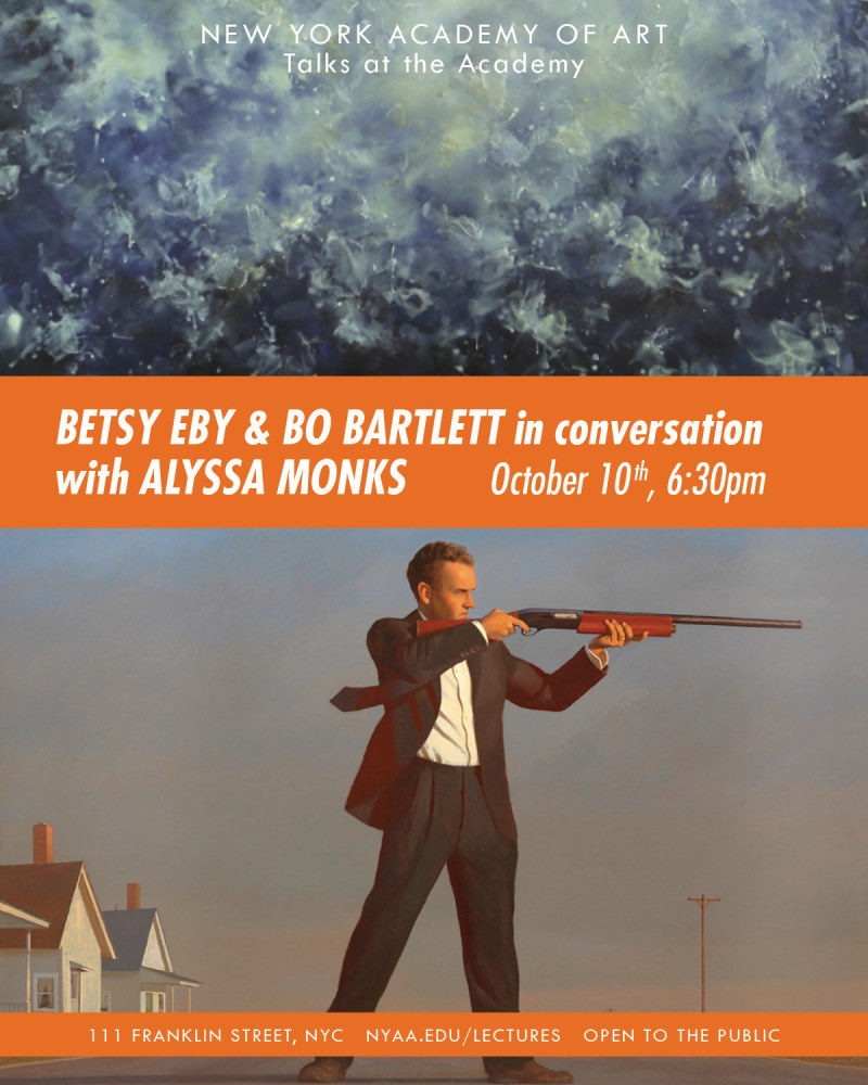Betsy Eby &amp; Bo Bartlett in conversation with Alyssa Monks