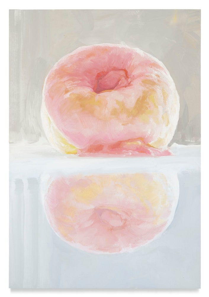 Boudoir, 2021, Oil on panel, 26 x 18 inches, 66 x 45.7 cm.