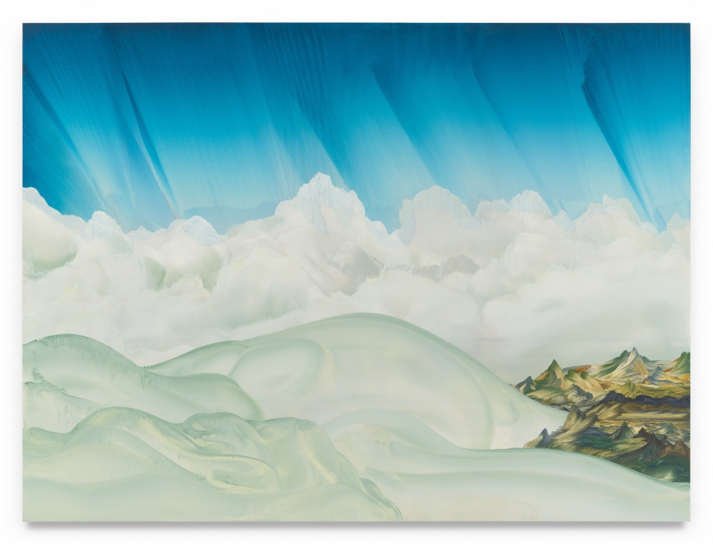 Elliott Green,&amp;nbsp;Sing in the Sky, 2024
Oil on linen, 48 x 64 inches, 121.9 x 162.6 cm