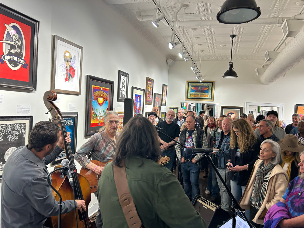 David Gans Returns to Play LIVE at the Bahr Gallery