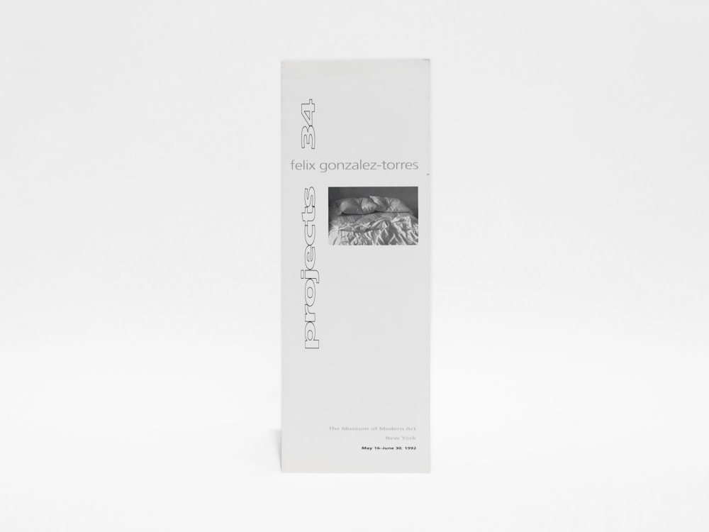 Projects 34: Felix Gonzalez-Torres - Selected Monographs and Solo Catalogues - Felix Gonzalez-Torres Foundation