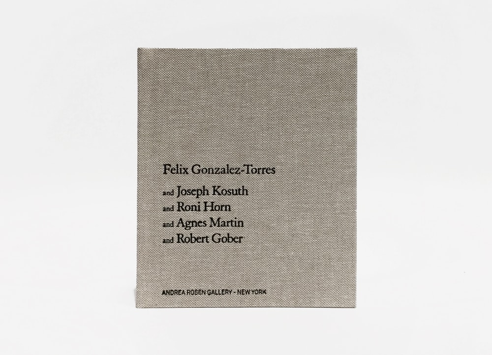 Felix Gonzalez-Torres - Other Selected Publications - Felix Gonzalez-Torres Foundation