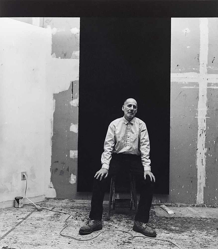 Robert Moskowitz in his Tribeca Studio, New York.