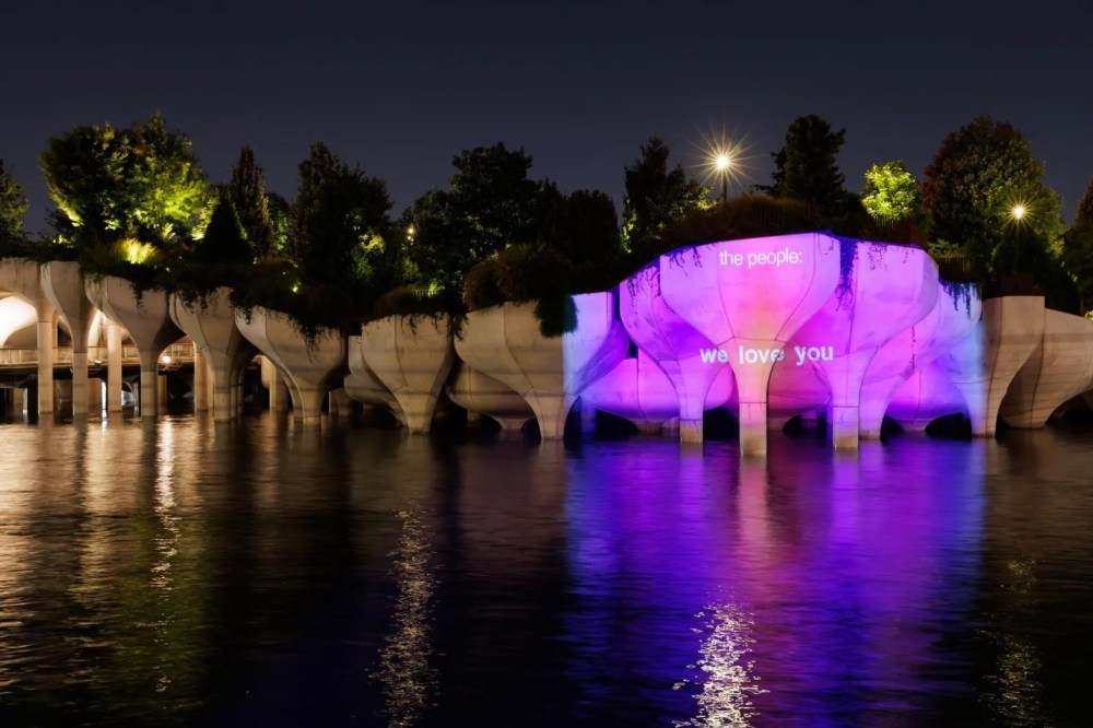 Jeffrey Gibson Records the Land’s Heartbeat in NYC Projections