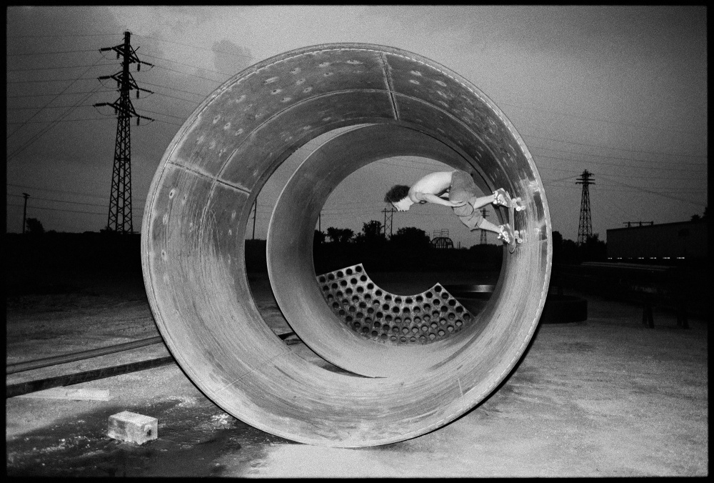 Ed Templeton’s photographs capture the mayhem and exhilaration of life as a pro skater