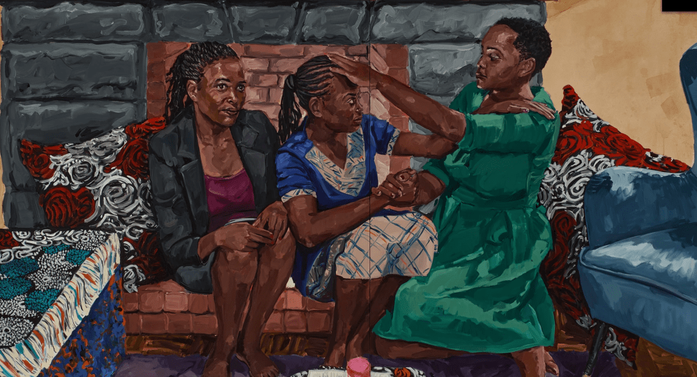 Wangari Mathenge's paintings reframe Kenya's domestic workers