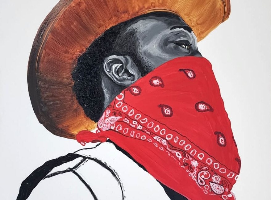Otis Quaicoe, Outriders Legacy of the Black Cowboy, Harwood Art Museum