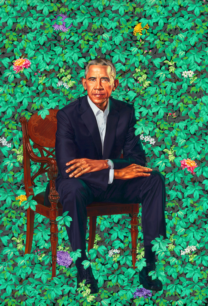 Kehinde Wiley, Portrait of President Barack Obama