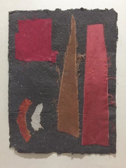 Untitled (no. 487), c. 1948-54, collage, 12 x 9 in.