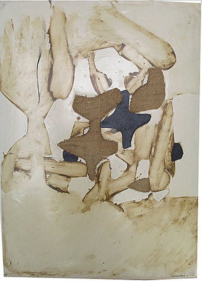 Untitled, n.d., collage on paper, 27 1/2 x 19 5/8 in. by Conrad Marca-Relli