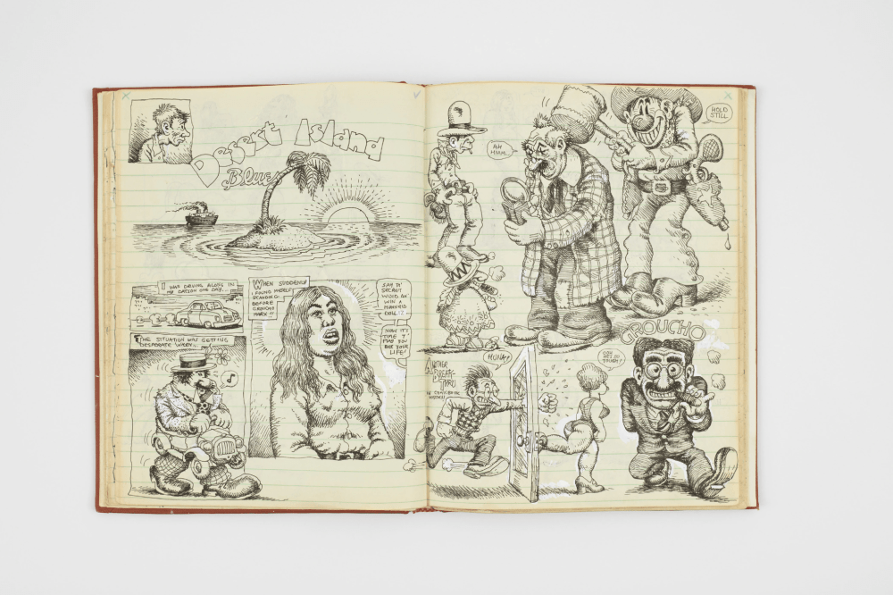 R. Crumb on His Career-Spanning Show at David Zwirner, Political Cartoons, and His Ukulele