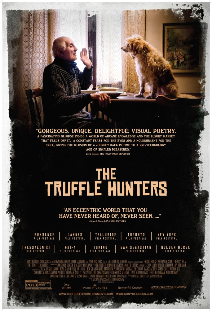 The Truffle Hunters - official poster - Publications - Michael Dweck | Contemporary American Visual Artist and Filmmaker