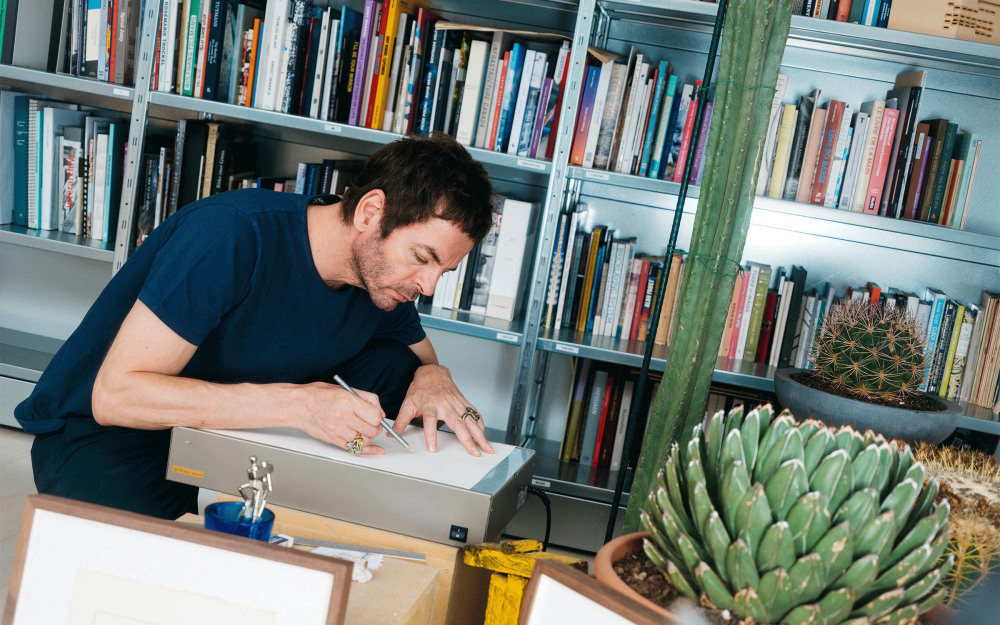 Anri Sala in his Berlin studio.&amp;nbsp;Photo by&amp;nbsp;&amp;Eacute;river Hijano&amp;nbsp;for Paris+ par Art Basel
