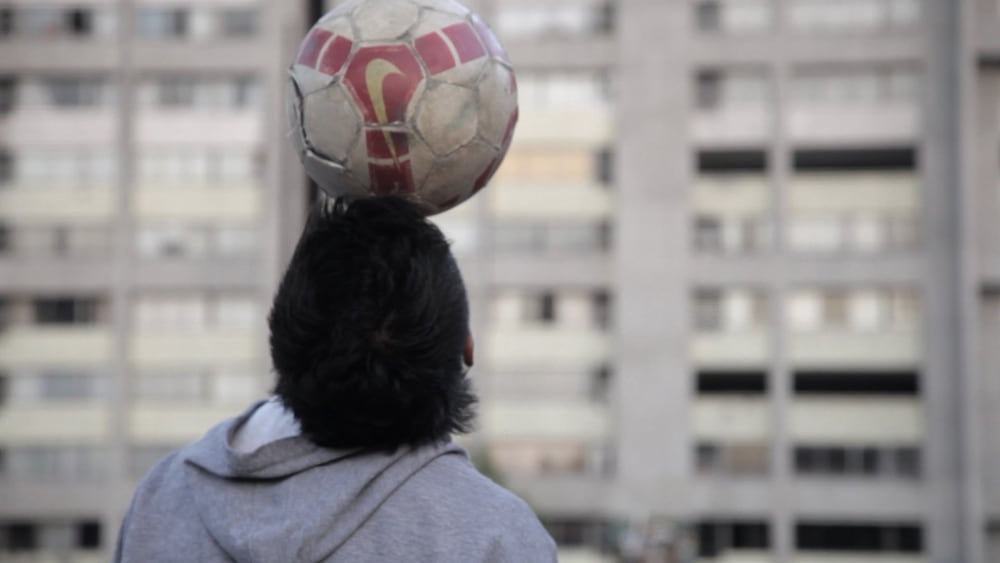 Still from Tlatelolco Clash, 2011, HD video projection, Dolby Digital 5.1, 11 min 49 sec