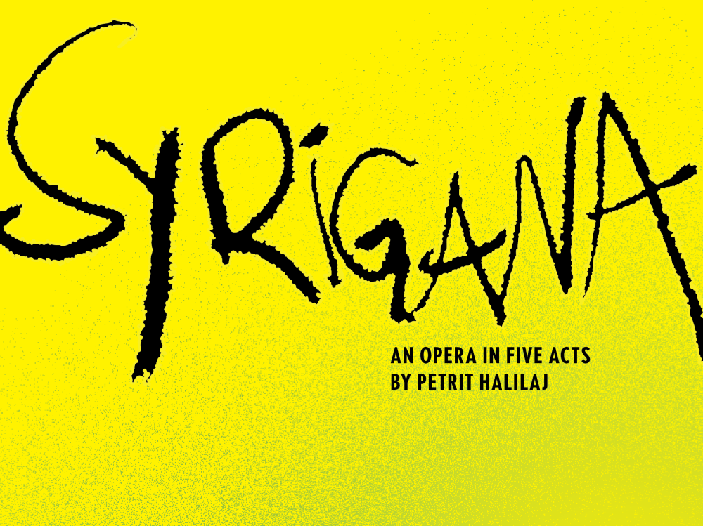 performance | syrigana, an opera in five acts por petrit halilaj