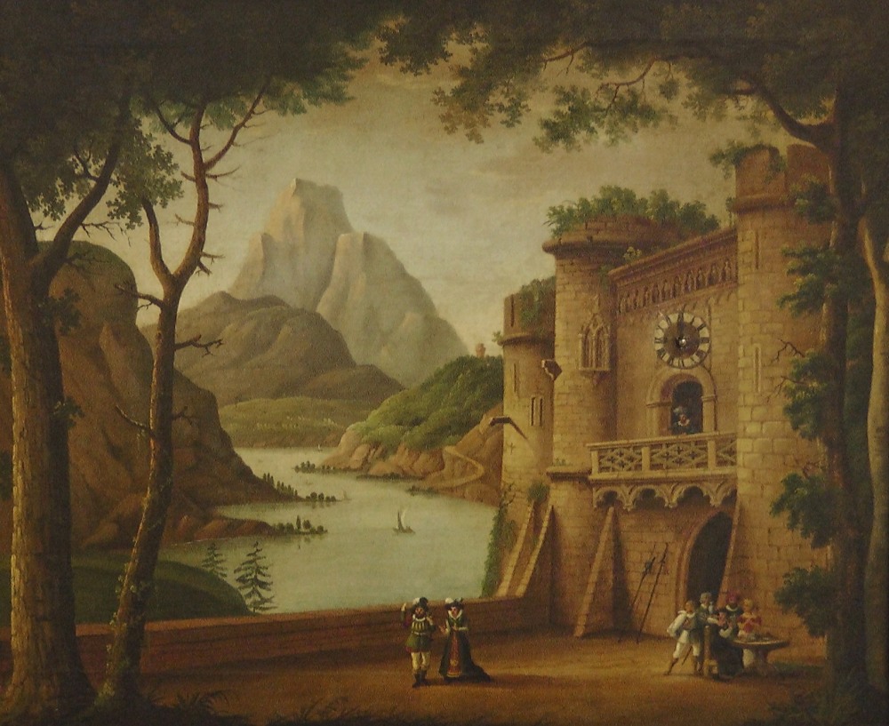 G. Ulbricht, Gem&amp;auml;ldeuhr, 1825, Collection of Orangerie, Kassel