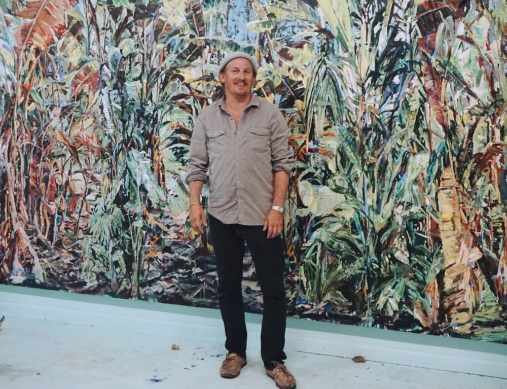 miami artist brings to airport his everglades-inspired vision