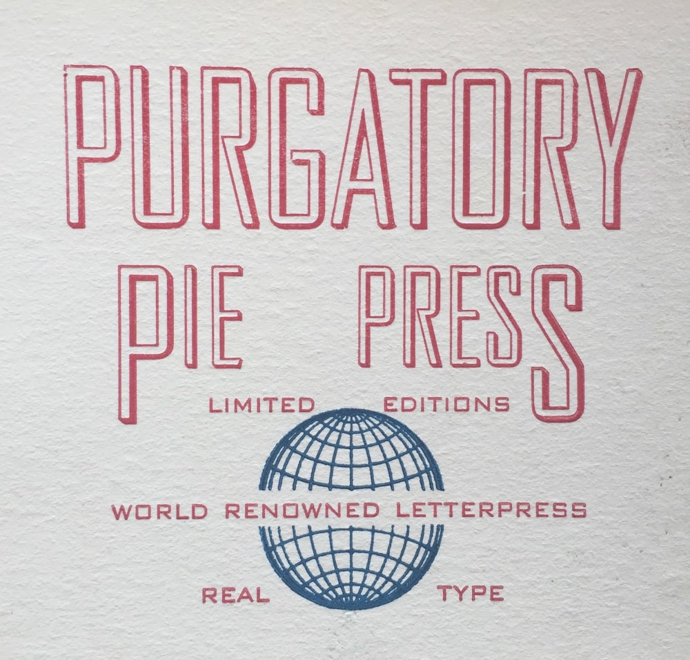 Purgatory Pie Press -  - Viewing Room - E/AB Fair Online : October 18 - 31, 2021