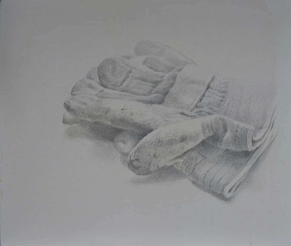 Dale O. Roberts,&amp;nbsp;Gloves

10&amp;quot; x 12&amp;quot;

Silverpoint
