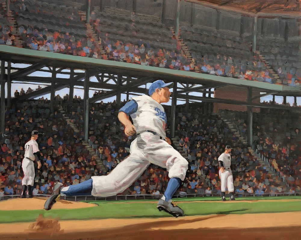 Max Mason - "Play Ball!" - Exhibitions - Gross McCleaf Gallery